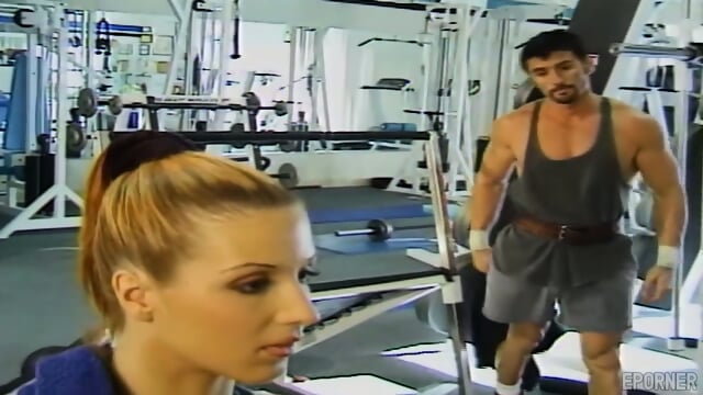 Gym Bunny Gets Her Throat Punched Out