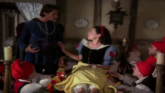 Snow White Gets Dwarfed: A Vintage Orgy
