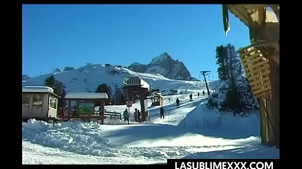 Snow Bunny Gets a Hot Italian Winter Warming