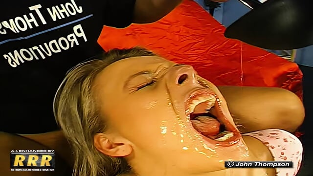 Blonde's Throat Gets Absolutely Ravaged!